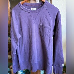 Champion Todd Snyder Purple Sweatshirt Size M. Made in Canada 100 Cotton